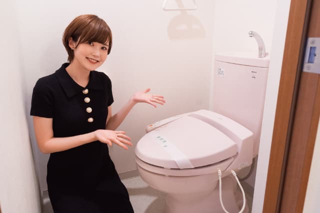 温水洗浄便座付の画像